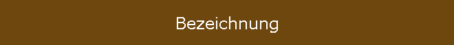 Bezeichnung